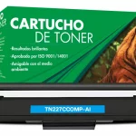 Tóner Compatible Con Tn227 Tn-227 Mfc-l3710cw L3210 L3770 Tinta Cian