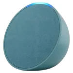 Bocina Inteligente Amazon Echo Pop con Alexa y Wi-Fi Verde Azulado