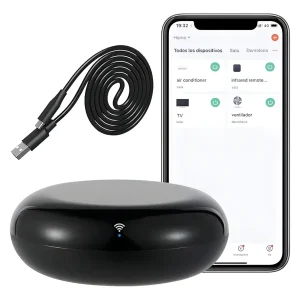 Control Remoto Infrarrojo Inteligente Universal Wi-fi + Ir, Mando Infrarrojo Inteligente Para Tv, Dvd, Aire Acondicionado, Stb, Etc, Compatible Con Alexa, Google Home, Ifttt, Siri